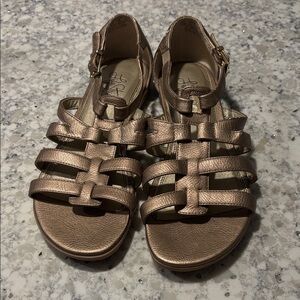 Life Stride Soft System Flat Sandals, Sz 7.5
